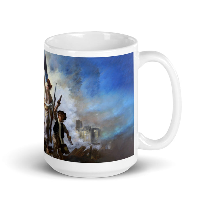 Tasse - Eugène Delacroix, Die Freiheit führt das Volk 0.44 L (15 oz) artlia