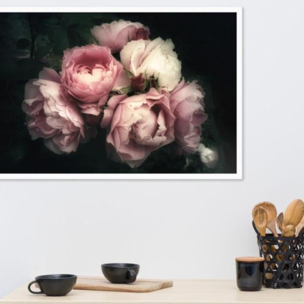 Poster - Strauß Pfingstrosen artlia