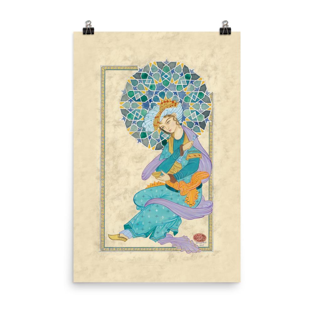 Der Persische Mann - Poster 30x45 cm artlia