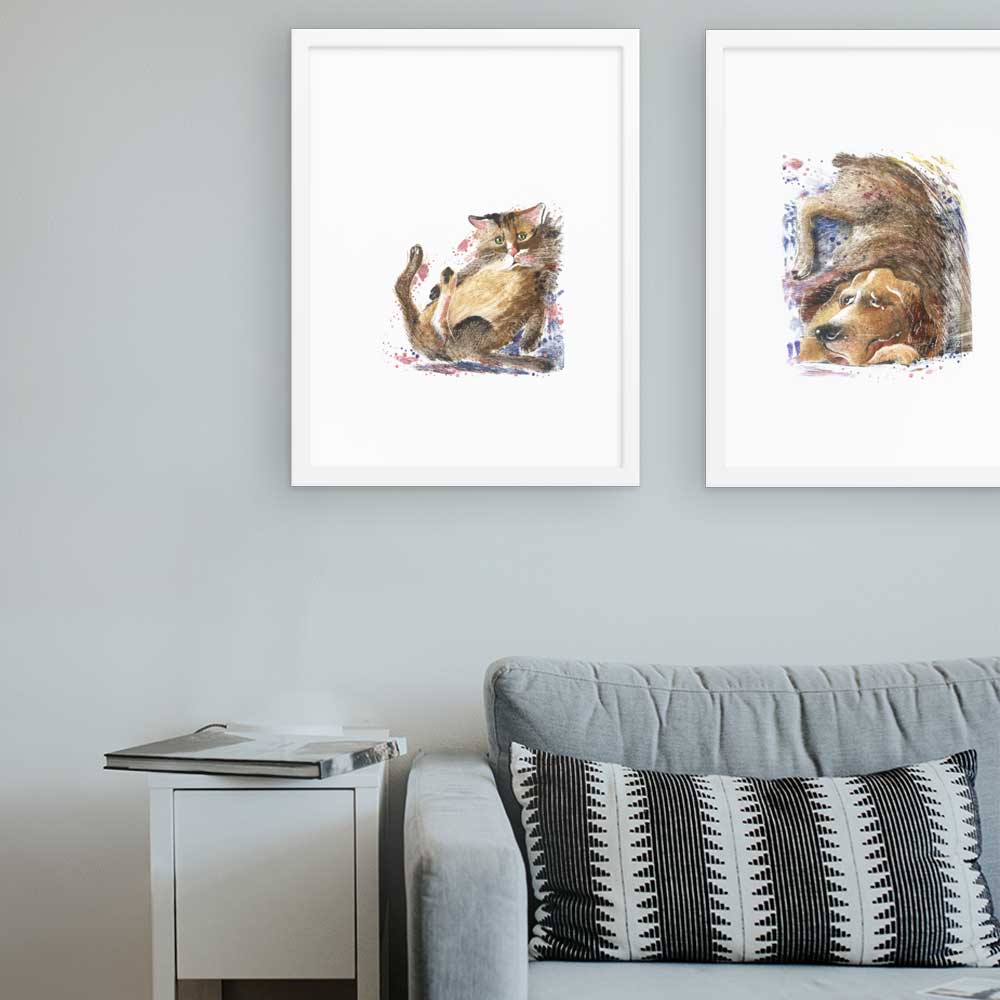 Dom Hund - Poster artlia