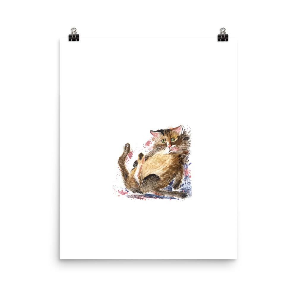 Dom Katze - Poster 20x25 cm artlia