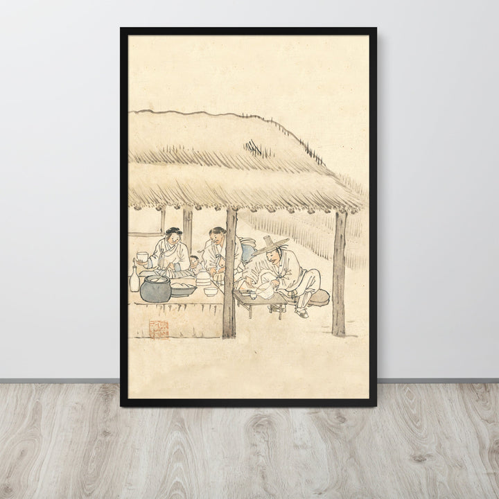 Gasthaus, Kim Hong-do - Poster artlia