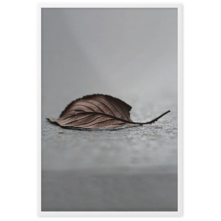 gefallenes Blatt - Poster artlia