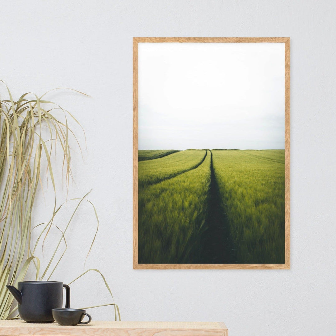 Gerstenfeld barley field - Poster artlia