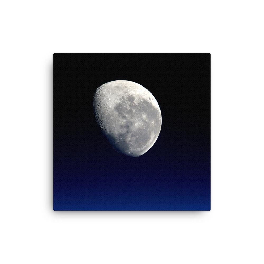 Halbmond in Nahaufnahme - Leinwand 30x30 cm artlia