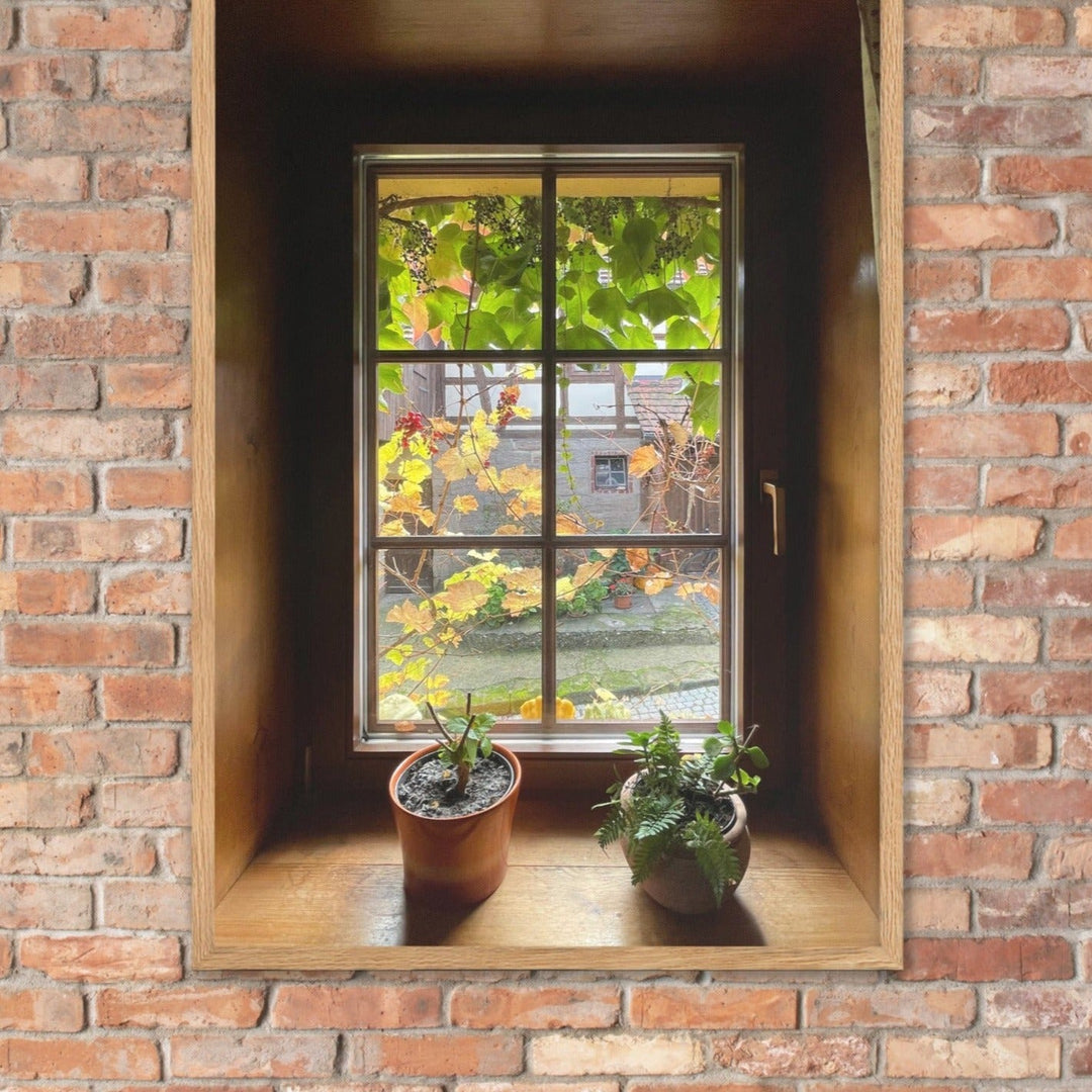 Herbstfenster Margersdorf - Poster artlia