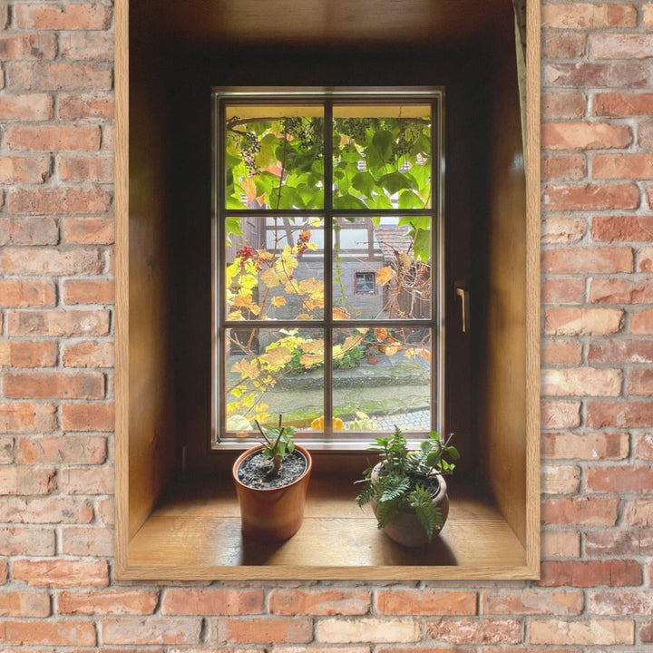 Herbstfenster Margersdorf - Poster artlia