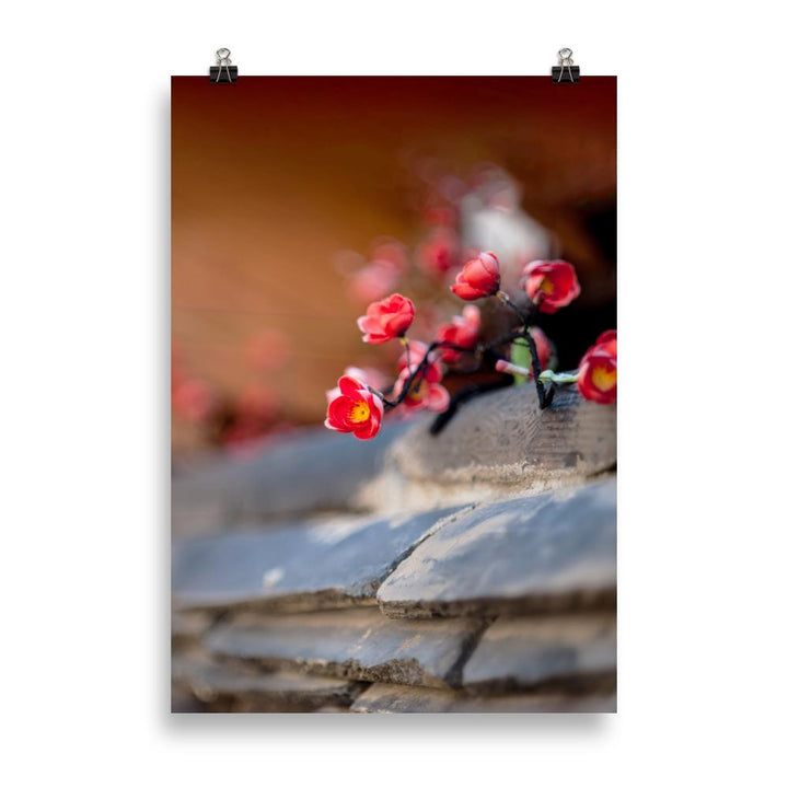 koreanische Mauer - Poster 21×30 cm artlia