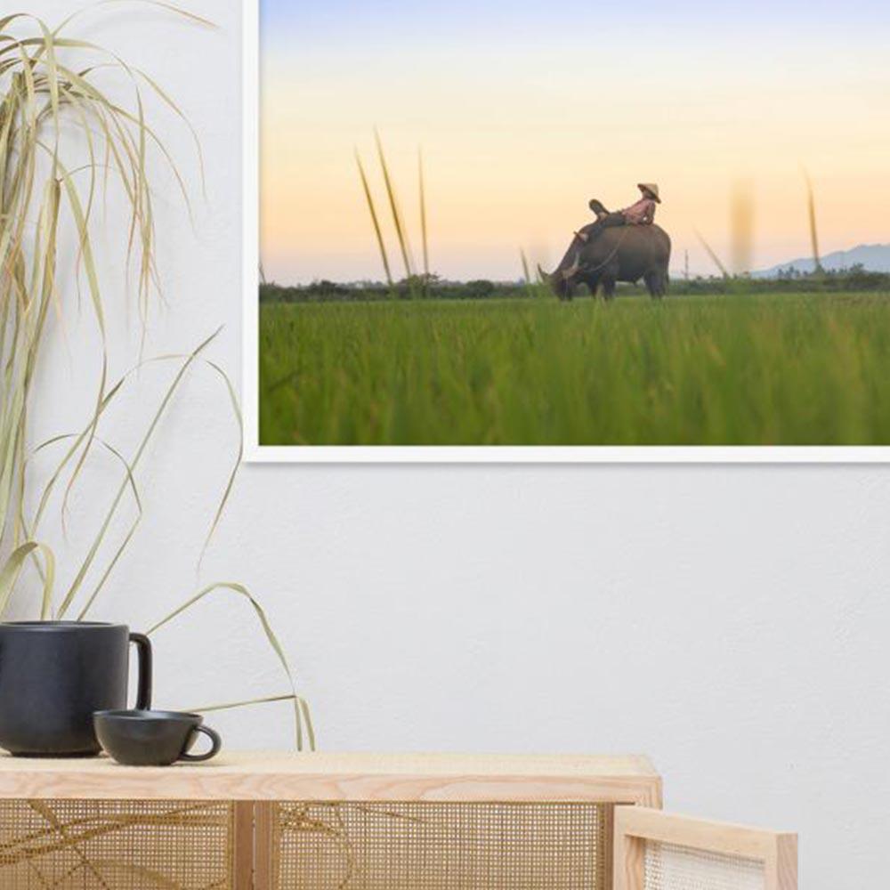 Peaceful Evening - Poster artlia