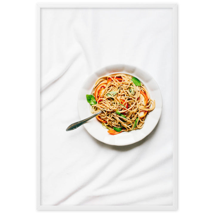 Poster - leckere Spaghetti artlia