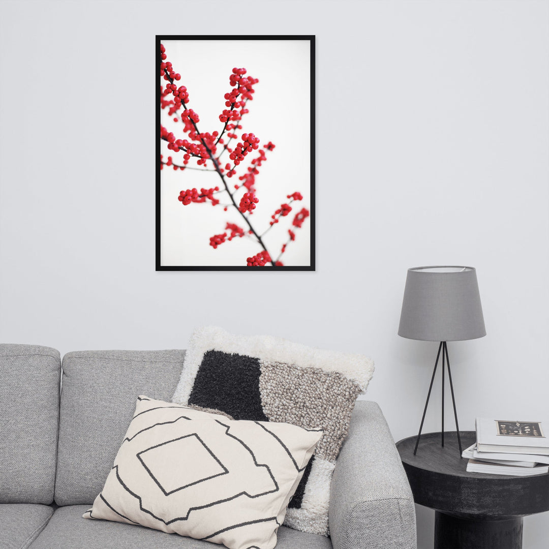 Red Berries - Poster artlia