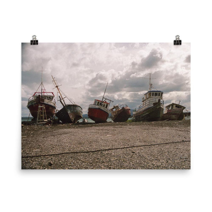 ruhende Schiffe - Poster 30x41 cm artlia