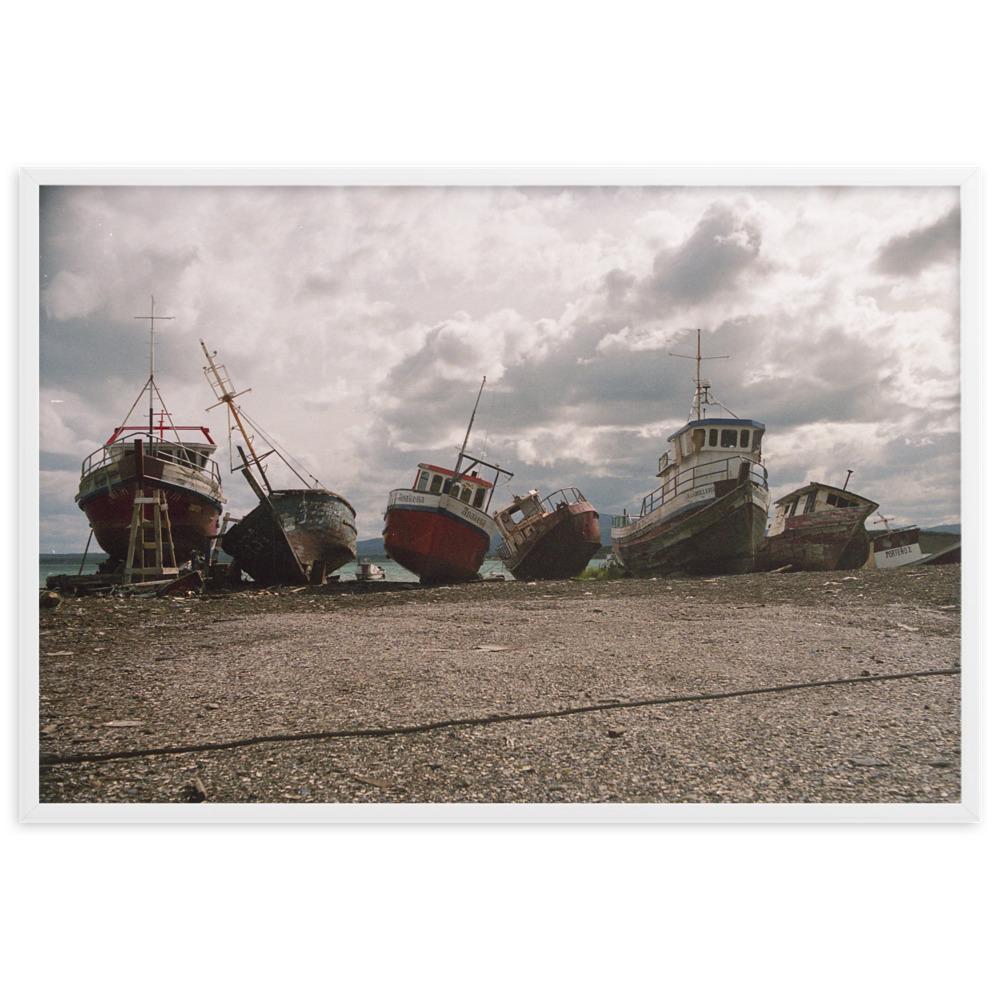 ruhende Schiffe - Poster artlia