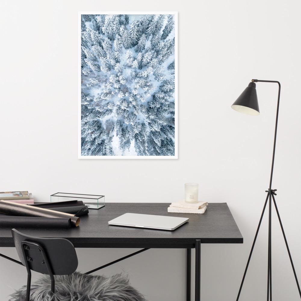 Snow Landscape 7 - Poster artlia
