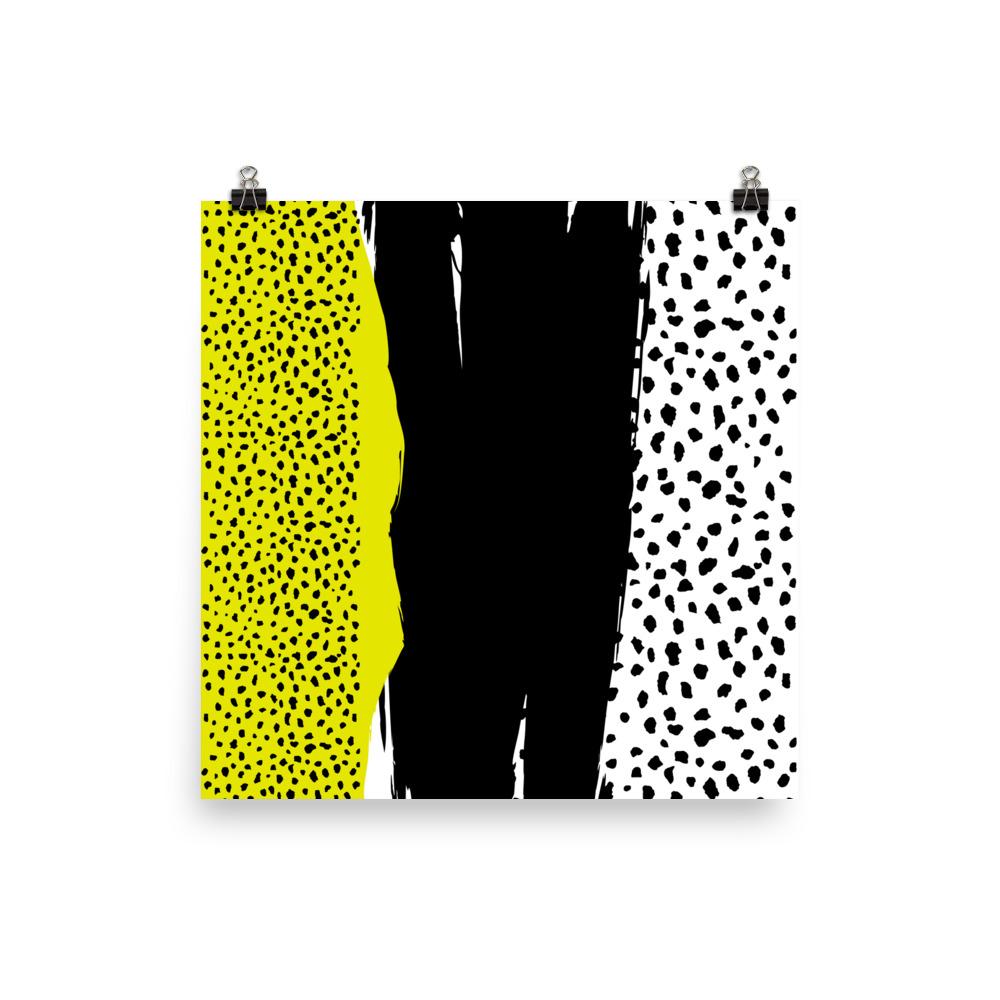 Spots - Poster 25x25 cm artlia