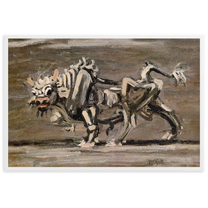 Poster - Weißer Ochse, Lee Jung-seob artlia