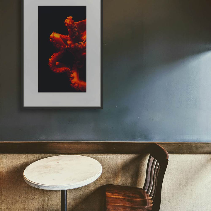 Poster - Wütender Oktopus 61x91 cm artlia