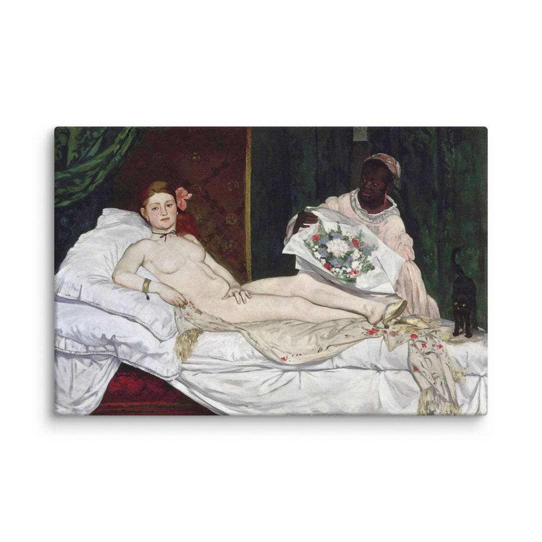 Toile - Édouard Manet, Olympia