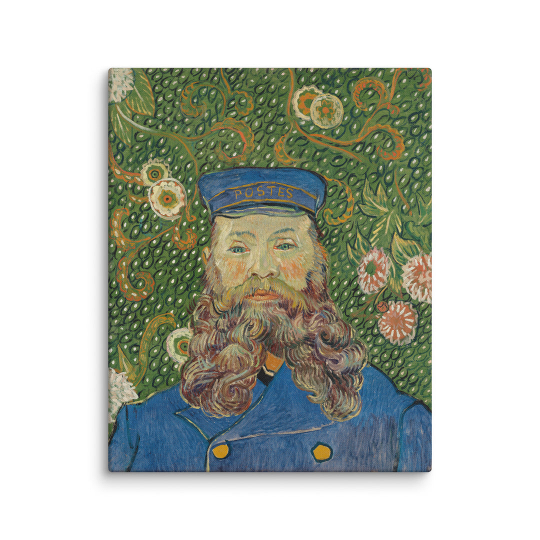 Leinwand - Van Gogh, Der Postbote, Porträt von Joseph Roulin