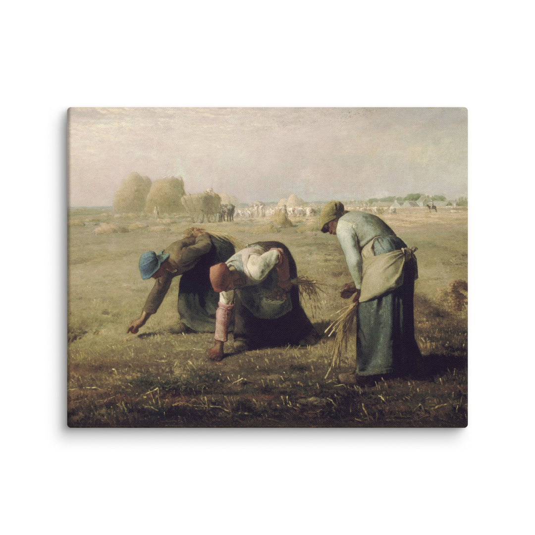 Canvas - Jean-François Millet, The Gleaners