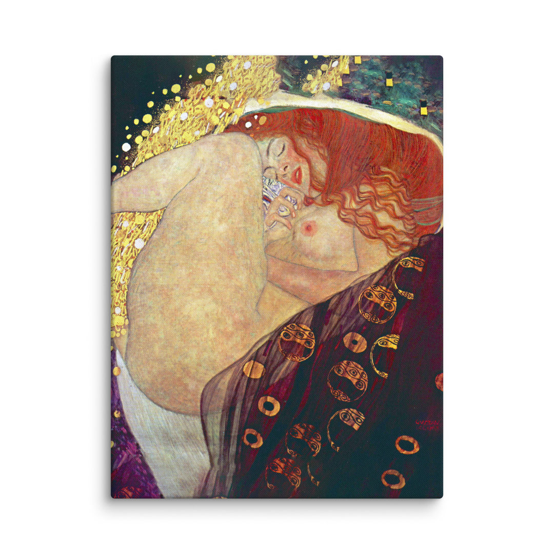 Leinwand - Gustav Klimt, Danae