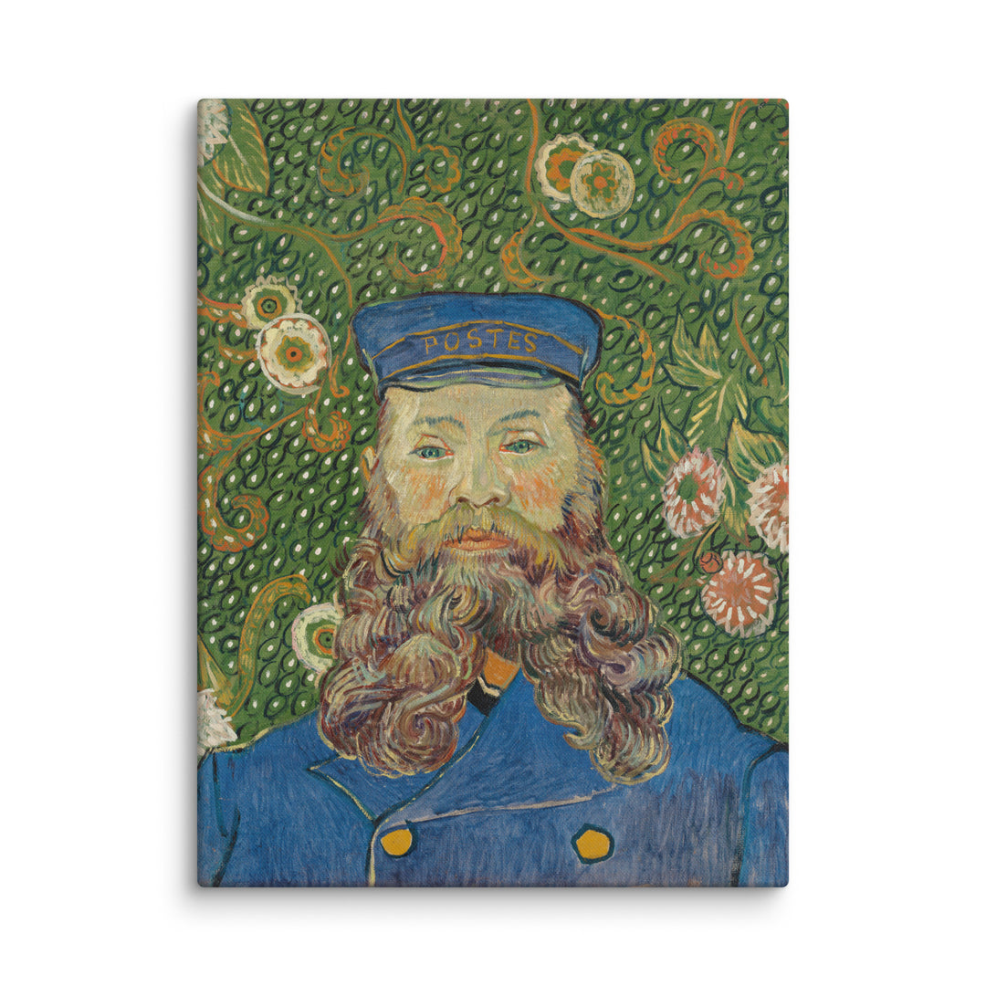 Leinwand - Van Gogh, Der Postbote, Porträt von Joseph Roulin