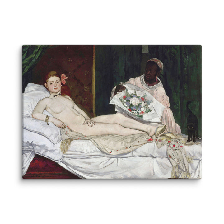 Toile - Édouard Manet, Olympia