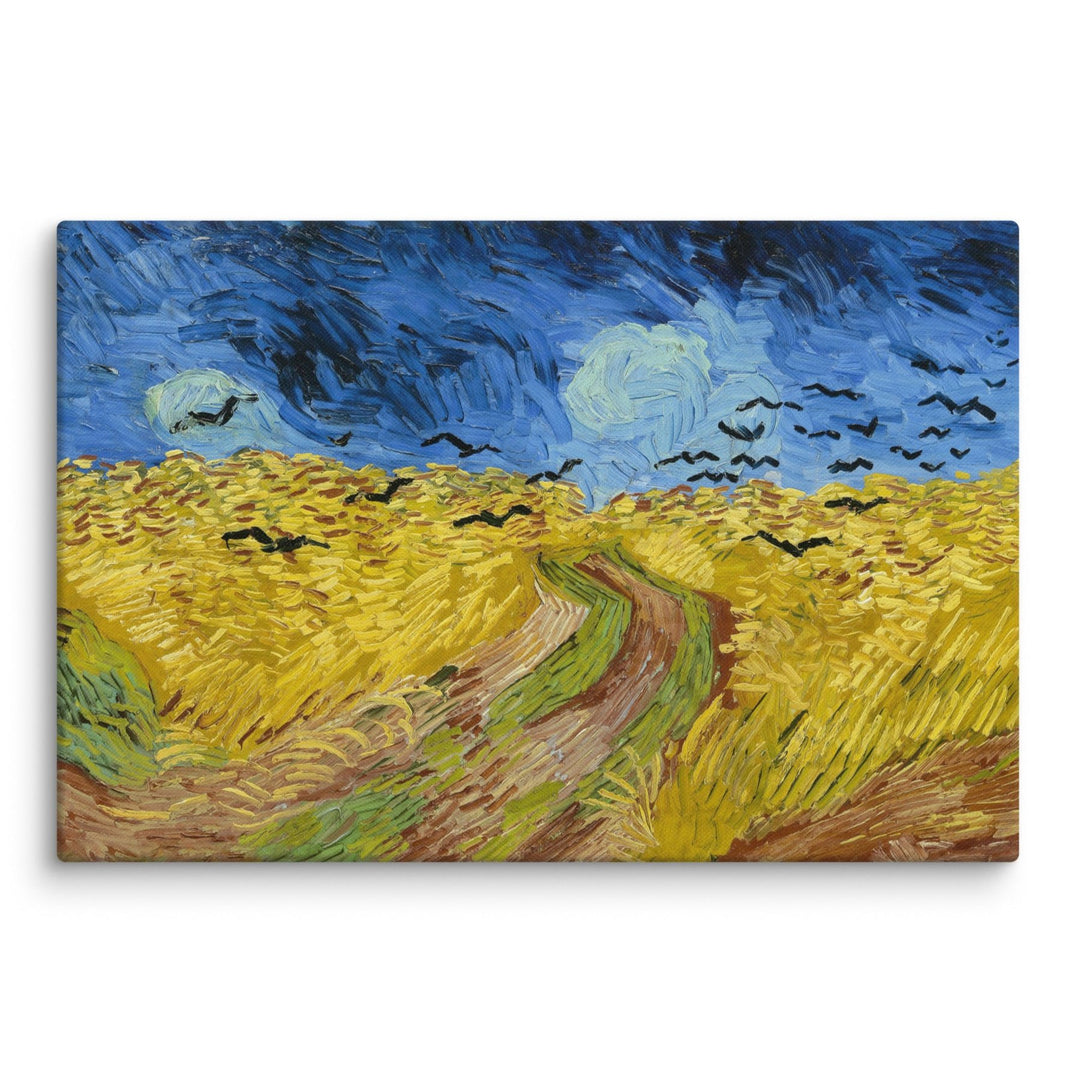 Toile - Van Gogh, Champ de blé aux corbeaux