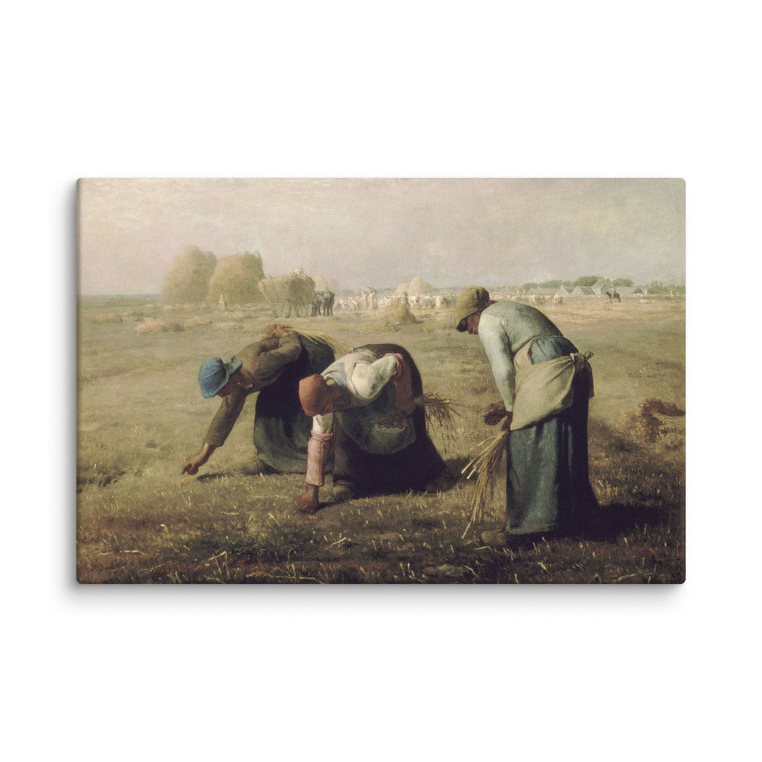 Canvas - Jean-François Millet, The Gleaners