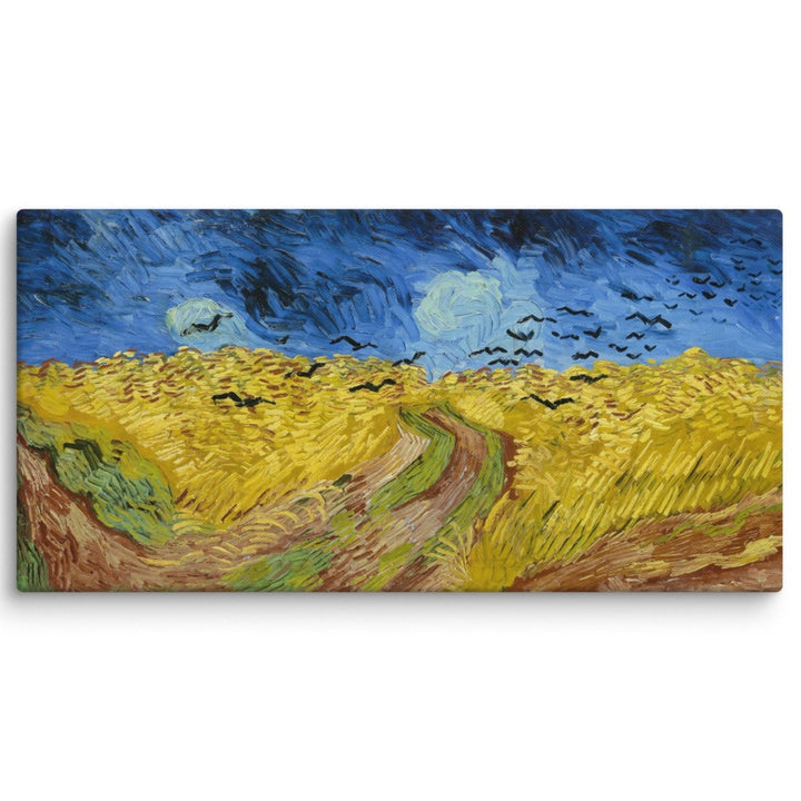 Toile - Van Gogh, Champ de blé aux corbeaux