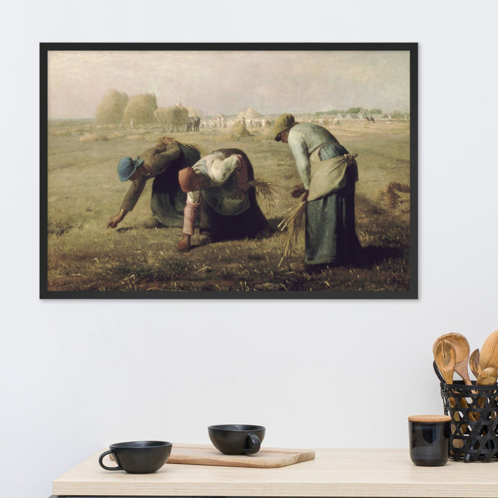 Poster - Jean-François Millet, The Gleaners