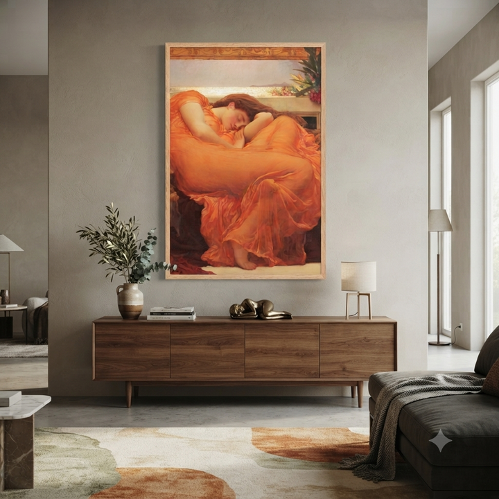 Affiche - Frederic Leighton, Juin flamboyant