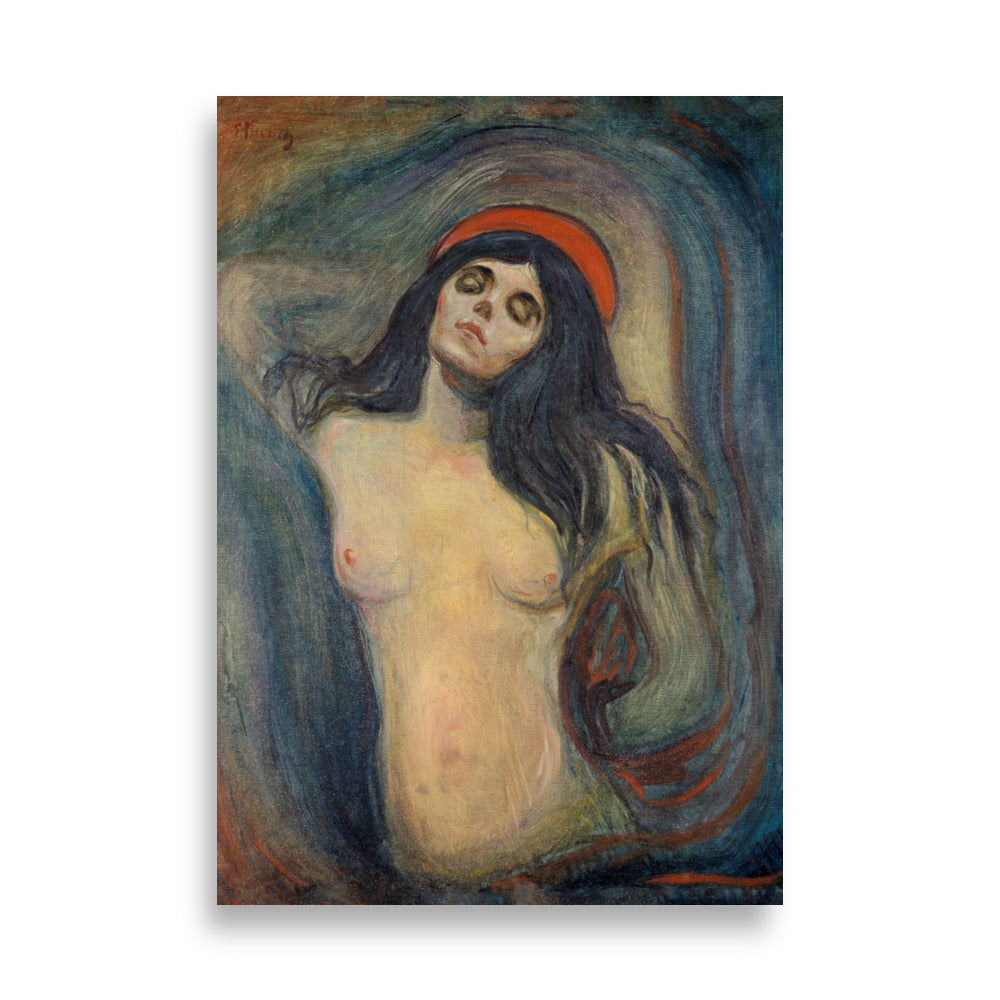 Affiche - Edvard Munch, Madonna