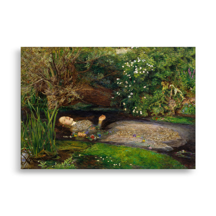 Poster - John Everett Millais, Ophelia