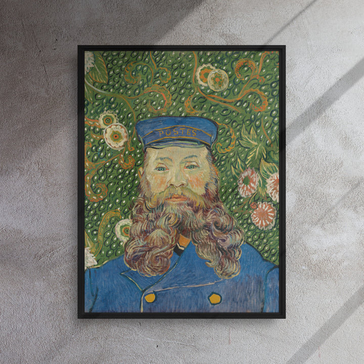 Leinwand - Van Gogh, Der Postbote, Porträt von Joseph Roulin