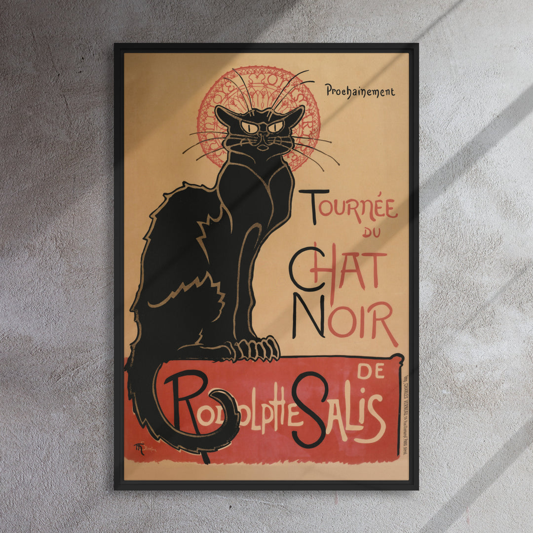 Toile - Théophile Steinlen, Le Chat Noir