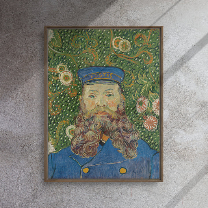 Leinwand - Van Gogh, Der Postbote, Porträt von Joseph Roulin