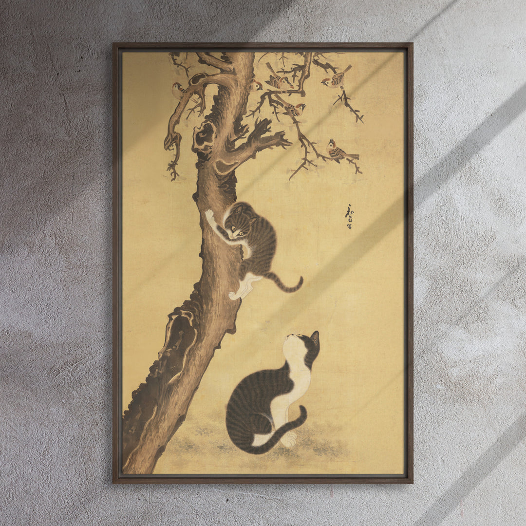 Canvas - Cats and Sparrows, Byeon Sang-byeok