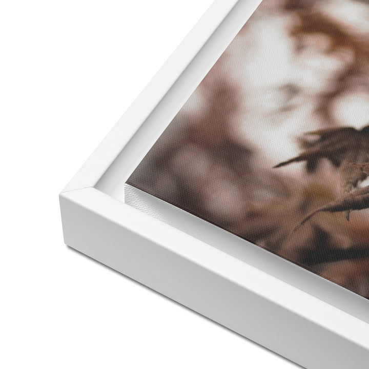 Canvas - Autumn leaves - a moment in nature