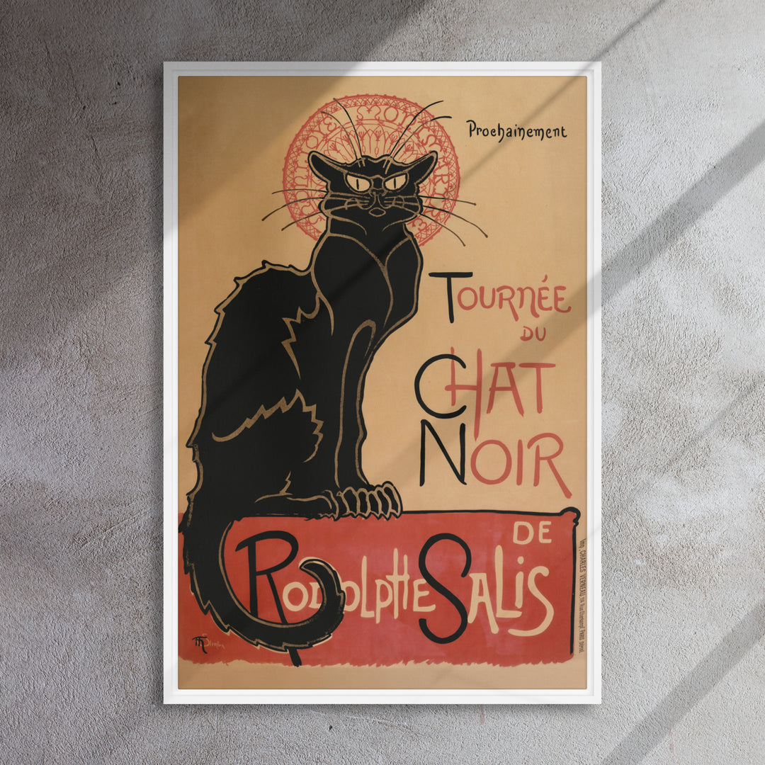 Toile - Théophile Steinlen, Le Chat Noir