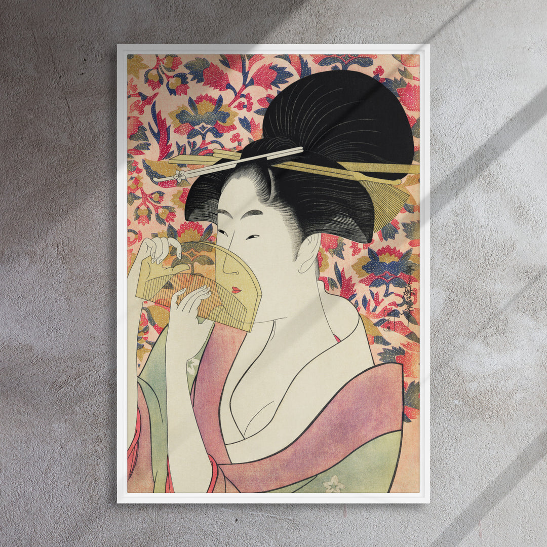 Mur de peinture - Geisha rétro