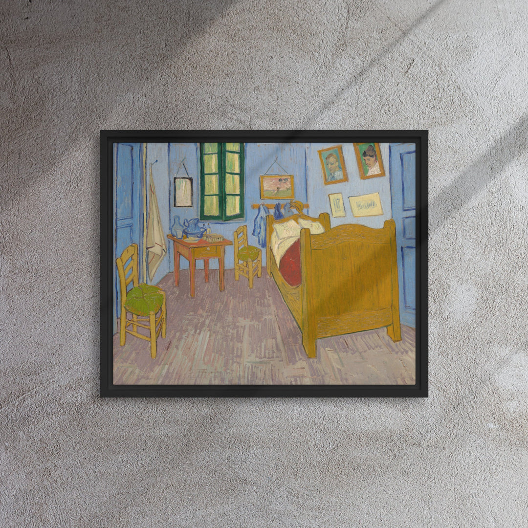 Gerahmte Leinwand - Van Gogh, Das Schlafzimmer in Arles Vincent van Gogh artlia