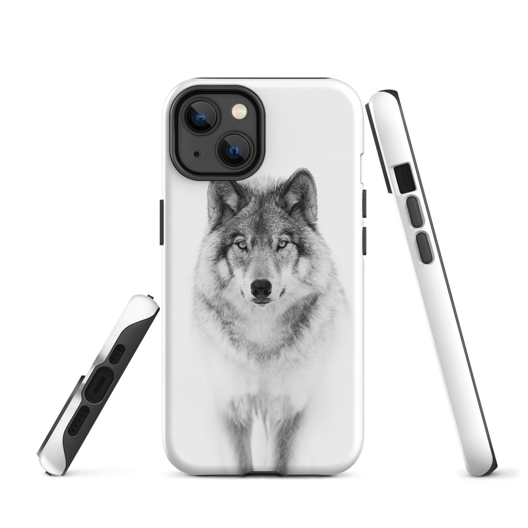 Hardcase iPhone® Handyhülle - Calm Wolf Kuratoren von artlia iPhone 14 artlia