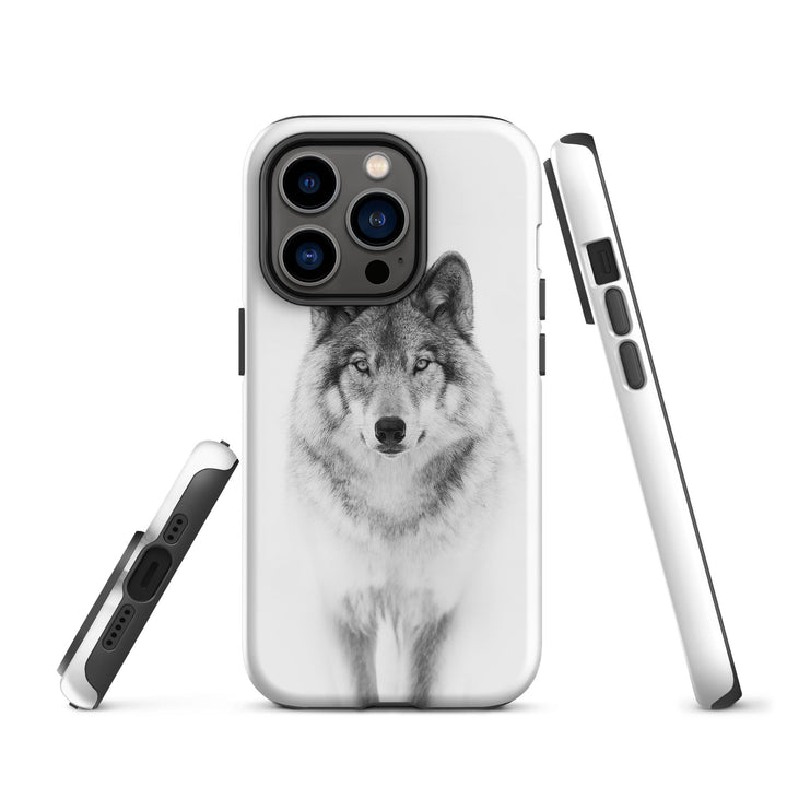 Hardcase iPhone® Handyhülle - Calm Wolf Kuratoren von artlia iPhone 14 Pro artlia