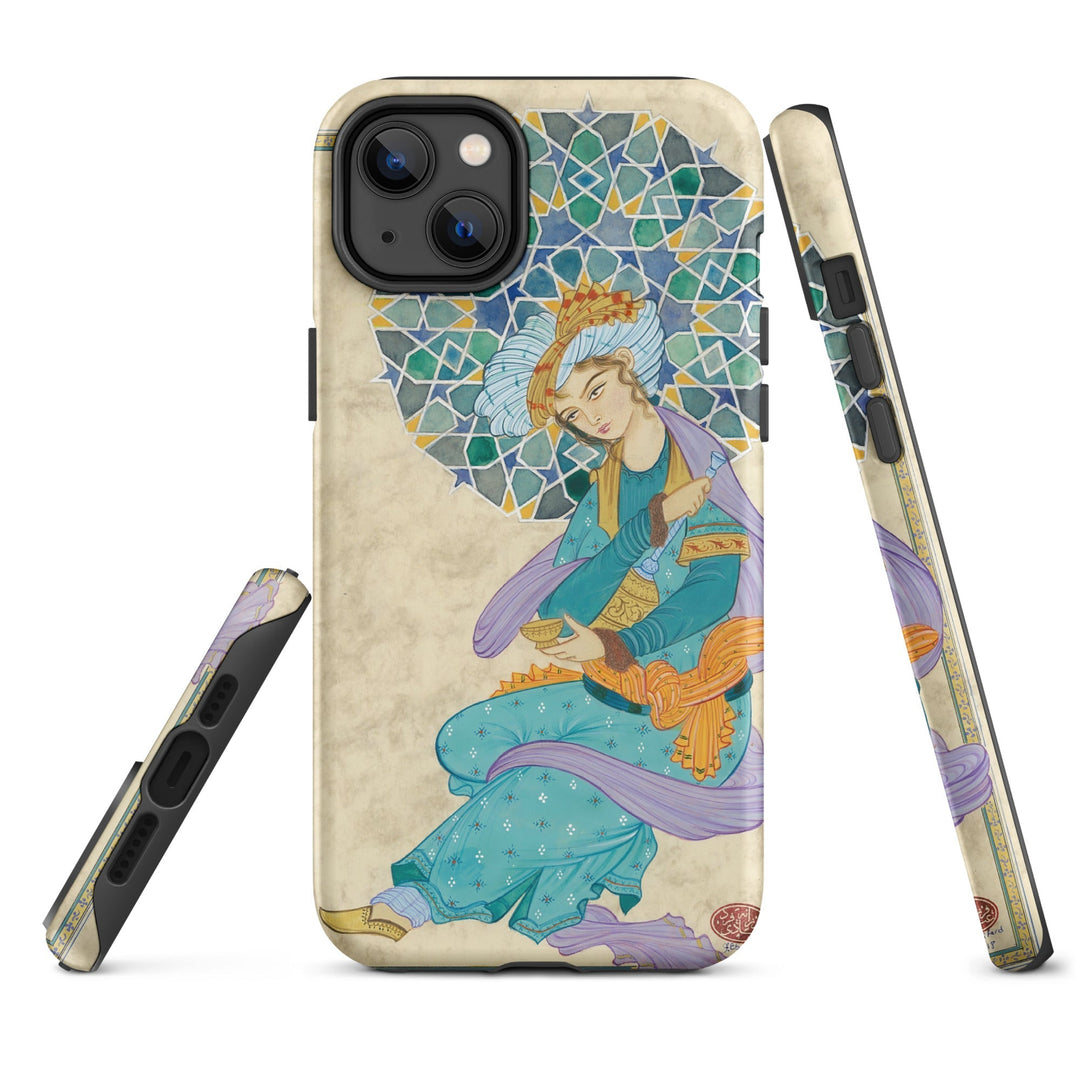 Hardcase iPhone® Handyhülle - Der Persische Mann Farzaneh Ebadifard iPhone 14 Plus artlia