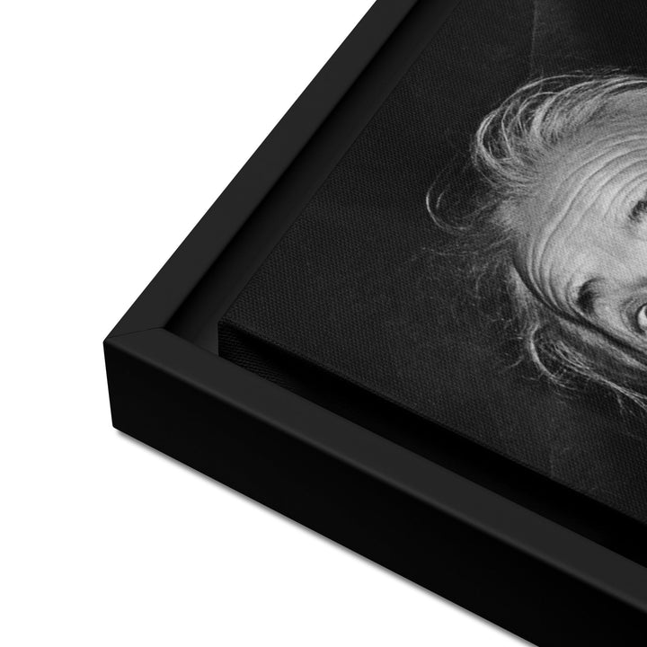 Leinwand - Albert Einstein Zunge artlia