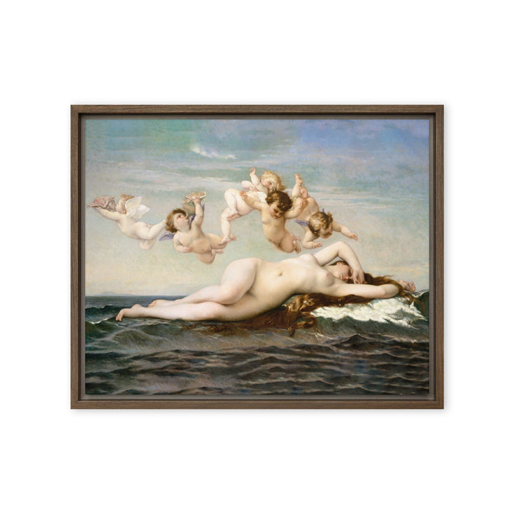 Leinwand - Alexandre Cabanel, Die Geburt der Venus Braun / 41x51 cm (16″×20″) artlia