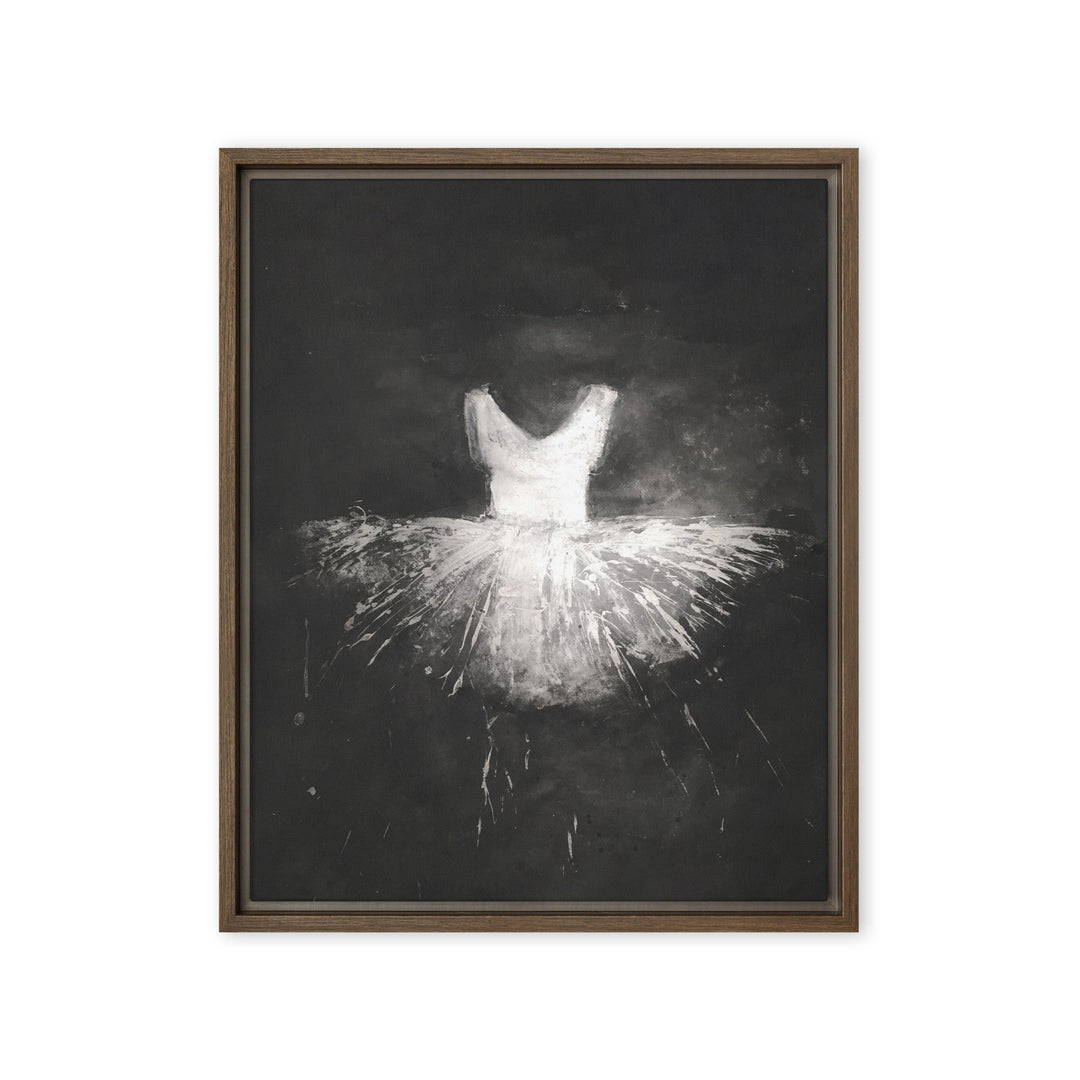 Leinwand - Ballett Kostüm Braun / 41x51 cm (16″×20″) artlia