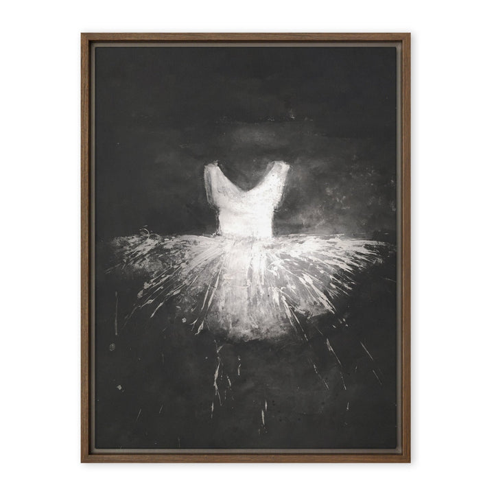 Leinwand - Ballett Kostüm Braun / 46x61 cm (18″×24″) artlia