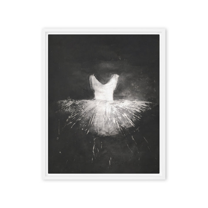 Leinwand - Ballett Kostüm Weiß / 41x51 cm (16″×20″) artlia